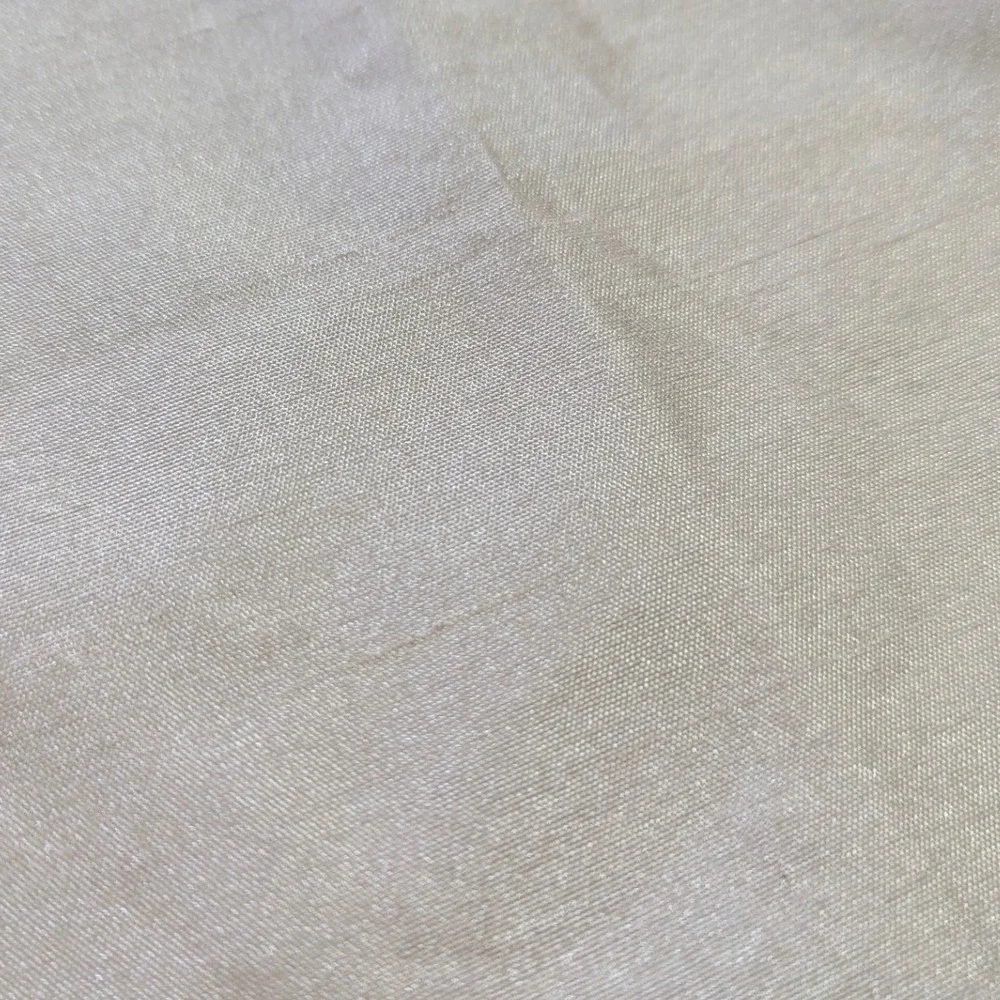 Sharper Image Curtain Panel PAIR Gold Faux Silk Grommet Blackout‎ Minimalist